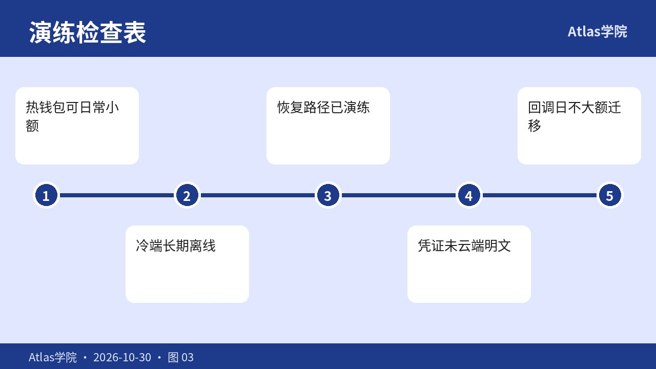 小额恢复演练纪律